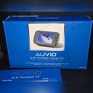 AUVIO 3.5" Portable Digital TV 16-972 High Resolution DIGITAL